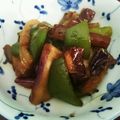 NinNinGirl's cooksnap of when they made ナスとピーマンの甘辛煮♪.