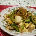 赤い電話's cooksnap of when they made めんつゆで簡単ゴーヤチャンプルー.