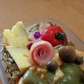ハニー亭's cooksnap of when they made ハムの花.