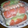 妙香ママ's cooksnap of when they made サーモンとクリームチーズの生春巻き.