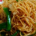 ぴなつこ's cooksnap of when they made 焼そばの麺で♥簡単♪ナポリタン♥.