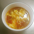 瑠依子's cooksnap of when they made トマトとふんわり玉子の簡単スープ 5分.