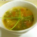 ちょこふみ's cooksnap of when they made 香菜とセロリとトマトのスープ.