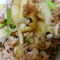 yuuritsu's cooksnap of when they made 新じゃがとアスパラの味噌炒め.