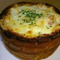 桃てろ's cooksnap of when they made 豪華☆パンの器グラタン.