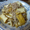 K/S's cooksnap of when they made 厚揚げと挽肉のさっと煮.