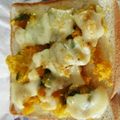 クックUL8OCM☆'s cooksnap of when they made かぼちゃの煮物で♪　マヨチートースト＊.
