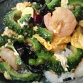 CoffeeCoco's cooksnap of when they made エビ玉ゴーヤの甘酢炒め.