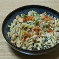 みがつくひと's cooksnap of when they made おあげさんとネギの和風マカロニサラダ.