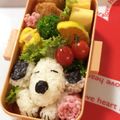 3chan。's cooksnap of when they made 【キャラ弁】スヌーピーが弁当で寝てる♥.
