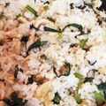 ☆るんるん22☆'s cooksnap of when they made 小松菜と揚げの混ぜご飯.