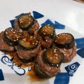 musicao's cooksnap of when they made たまげなすのはさみ焼き.