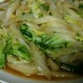 花ちゃん❣️'s cooksnap of when they made 白菜のオイスターソース炒め.