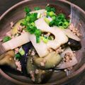 クックこりん's cooksnap of when they made ナスとレンコンのひき肉とろみ炒め.