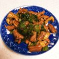 ラムネ819's cooksnap of when they made 簡単おつまみに★豚もつのコチュジャン炒め.