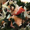 くっくはるちゃん's cooksnap of when they made 簡単☆トマトとワカメの中華サラダ.