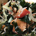 くっくはるちゃん's cooksnap of when they made 簡単☆トマトとワカメの中華サラダ.