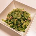 みゃ～こママ's cooksnap of when they made きゅうりとセロリとツナの和え物。.