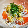 ゆーな☆cook's cooksnap of when they made トマトとしらすの和風サラダ.