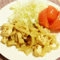 うめぼしだいすき's cooksnap of when they made 簡単♡鶏むね肉と きのこのマスタード炒め.