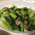 ともぱんたから's cooksnap of when they made ベーコン青梗菜のかおり炒め.