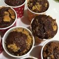 ぴかそ0201's cooksnap of when they made 子供と作る 簡単バナナチョコマフィン.