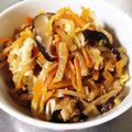 カクレポロジリ's cooksnap of when they made 福島の郷土料理☆ひきないり（ひき菜炒り）.