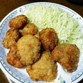 amjkao's cooksnap of when they made 豚こま肉で…ミルフィーユ豚カツ.