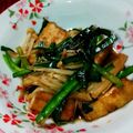 マイミーママ's cooksnap of when they made 超カンタン！厚揚げ・にら・舞茸で一品♪.