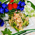 makichihua's cooksnap of when they made ゴーヤの爽やか♪おひたし.