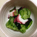 パンちょー's cooksnap of when they made きゅうりと蛸の酢の物.