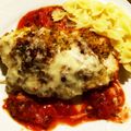 chobinpa's cooksnap of when they made チキンパルメザン～トマトソースと共に♡.