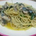 しおりーー♪'s cooksnap of when they made *サンマの塩焼きで簡単パスタ*.