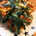 mai405mai's cooksnap of when they made 黄金色のさくさくかき揚げ.
