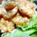 やぬりん's cooksnap of when they made 家にある材料で作る◎お店みたいなエビマヨ.