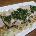 どれみ０８'s cooksnap of when they made 簡単つまみ☆煮豚ピリ辛ネギソースかけ.