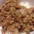 とろけい's cooksnap of when they made お弁当に♪ナスのそぼろ丼.