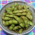 うに子's cooksnap of when they made (^o^)枝豆のピリ辛醤油漬け.