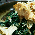 すーちゃんママ's cooksnap of when they made さつまいもの葉のお浸し.