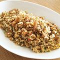 きゃらとも's cooksnap of when they made 干しエビと沢庵のチャーハン☆.