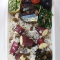 ひよこベーグル's cooksnap of when they made 旨い(*^^*)ツルムラサキのナムル♬.
