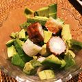 AsukA1025's cooksnap of when they made アボカドとチーズ入りちくわのわさび醤油.