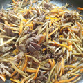 クックA5WL1P☆'s cooksnap of when they made 母の味 きんぴらごぼう.