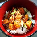 ハイツ千穂's cooksnap of when they made 鰻のたれで焼鳥丼.