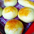 三姉妹LOVE's cooksnap of when they made ホットケーキミックスと豆腐で簡単あんパン.
