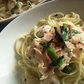 ＊かじかじ＊'s cooksnap of when they made 赤鶏とほうれん草パスタ.