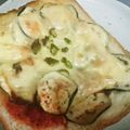 ぽけじん's cooksnap of when they made すぐ出来る！簡単♪ピザトースト☆.
