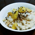 meggy♪'s cooksnap of when they made 簡単♪炊飯器で栗ご飯.