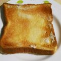 あさここなっつ's cooksnap of when they made お手軽激ウマ♡黄金色の幸せトースト☆.