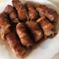 おいぴーまろみ's cooksnap of when they made 厚揚げと豚バラ肉の♡スティック肉巻き.